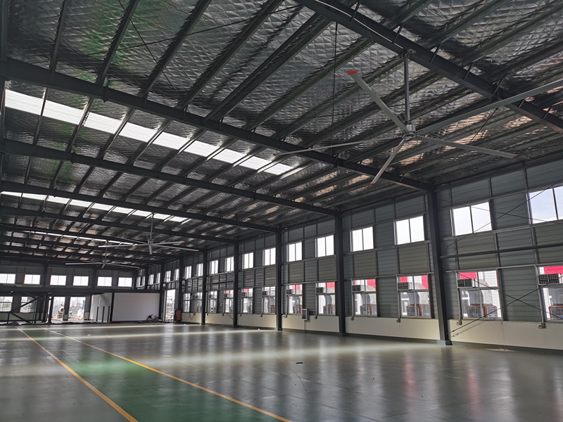 倉(cāng)儲(chǔ)物流通風(fēng)降溫工程